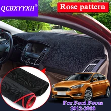 Автомобильный Стайлинг Противоскользящий коврик для Ford Classic Focus 2007- RHD& LHD розовый узор коврик на приборную панель защитная накладка тент подушка