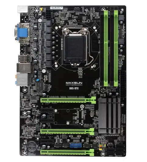 

New In BOX Mining 6 Card Motherboard 6 Graphics Replaces TB85 H81A TB250 H81 H61 BTC PRO