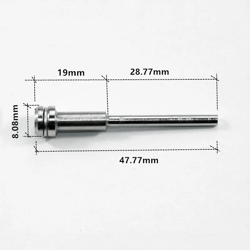 6pcs Screw Head Mandrels Miniature Rotary Holder  3mm Arbor Hole 3mm Shank Mini Drill Accessories for Dremel Rotary Tool-2