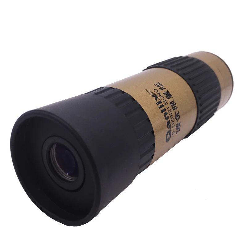 جديد وصول عالية الطاقة 10-100X جميع البصرية جيب التكبير HD أحادي تلسكوب مناظير مع Bak4 بريزم للسياحة الشحن ترايبود