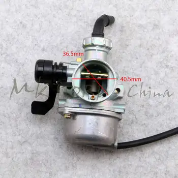 

PZ22 4 Stroke Carburetor 22mm For 50cc 70 90 110 125cc JINGKE ATV Go kart Dirt bike Left Hand Air lever Choke