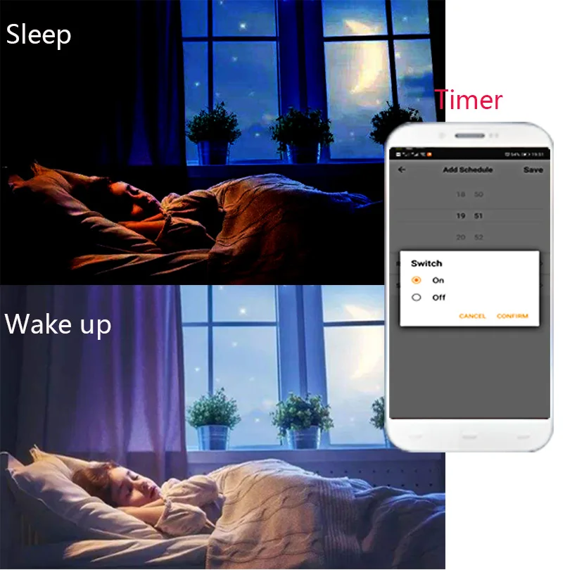wifi lamp timer