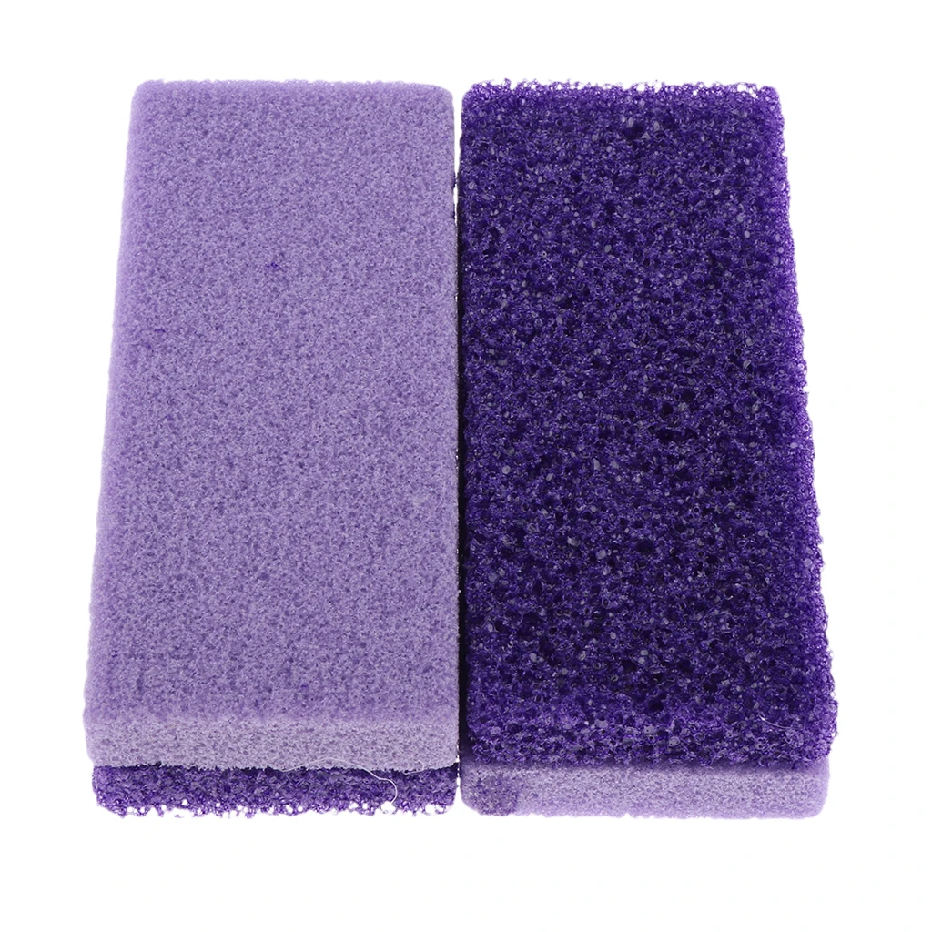 2x Volcanic Bars, Foot Feet Scrubber Stone, Shower Bath Massager, Eliminates & Removes Calluses & Stain & Corns & Hardened Skin