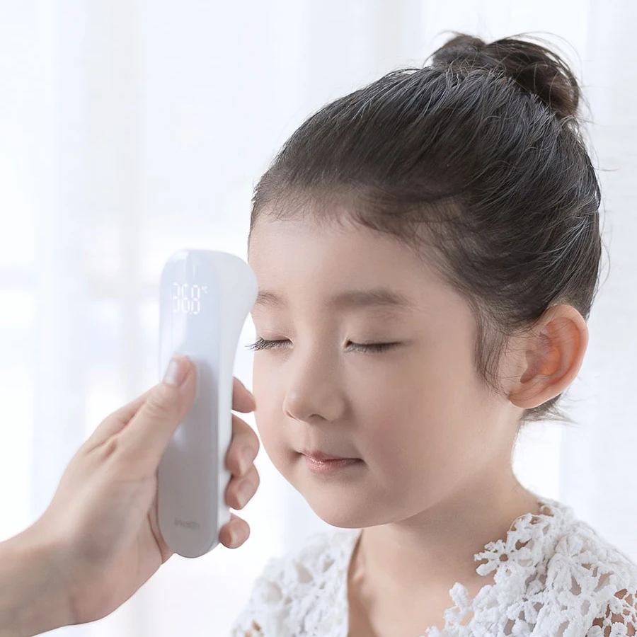Original Xiaomi Mijia iHealth Thermometer Accurate Digital Fever Infrared Clinical Non Contact Measurement LED Clear Reading