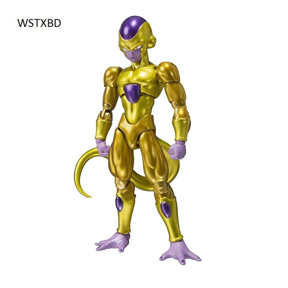 

WSTXBD Original BANDAI Dragon Ball Z Super S.H. Figuarts SHF Golden Frieza PVC Figure Brinquedos Dolls Toys Figurals