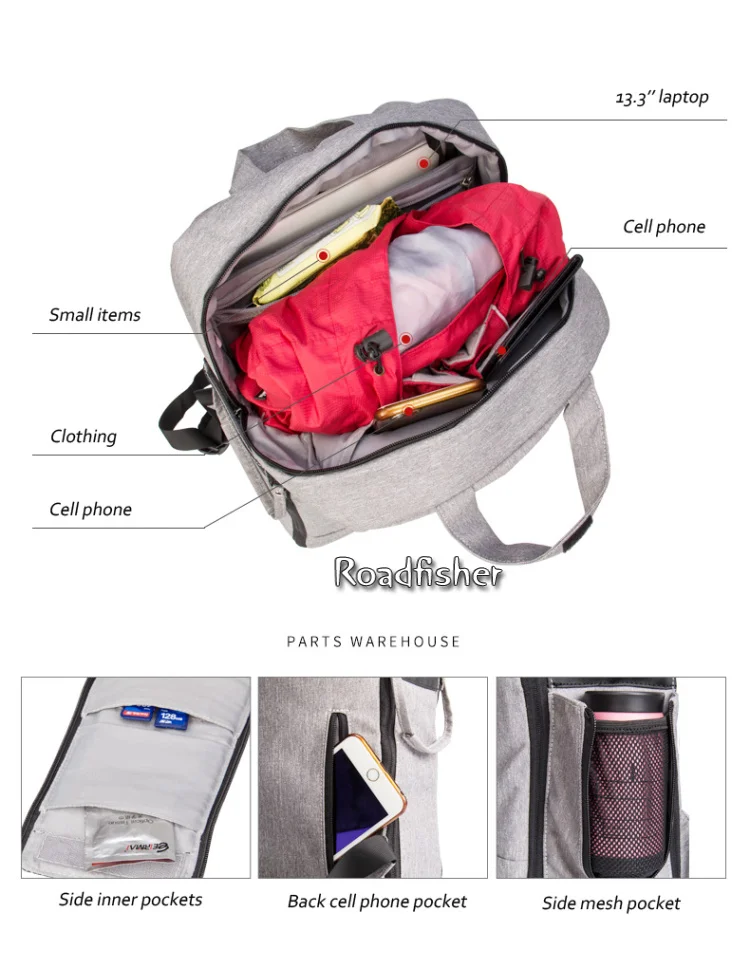 Camera backpack bag EM-DQ310B-4