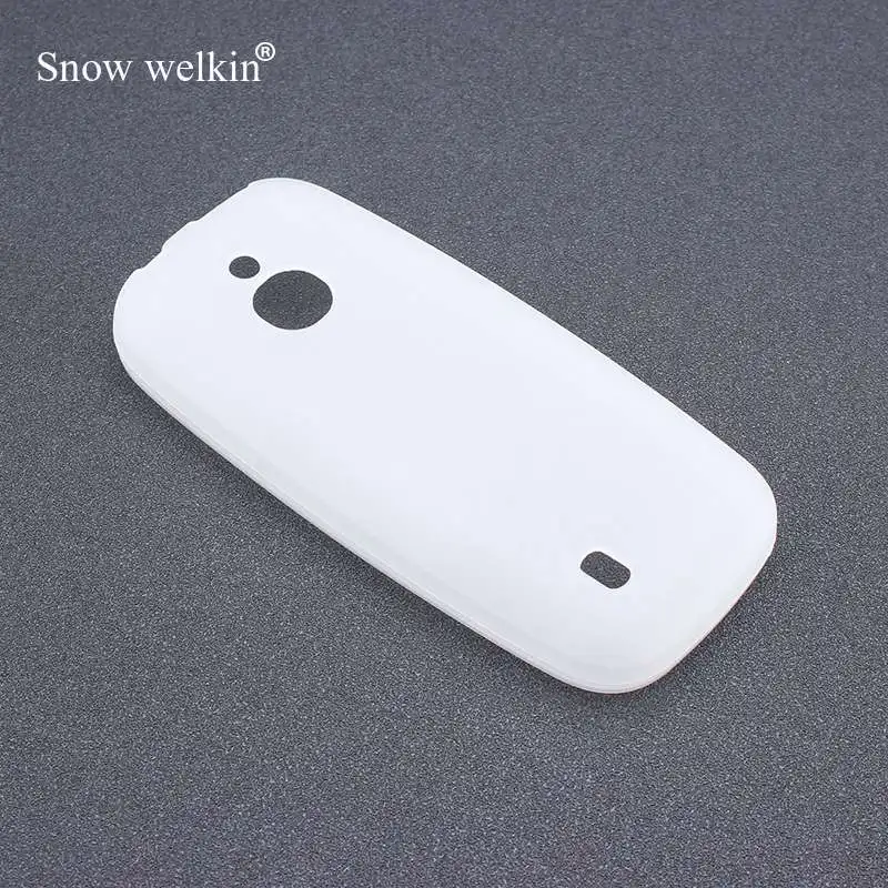 Чехол Snow Welkin из ТПУ тонкий мягкий силиконовый чехол для Nokia 3310 3G 2 4 дюйма резиновый