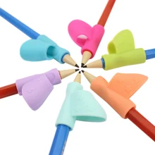 Рукоятка с выемками для пальцев ручка силиконовые Холдинг корректор 3 шт./упак. От 3 до 12 лет дети 3,4x3,2 см инструмент коррекции одометра