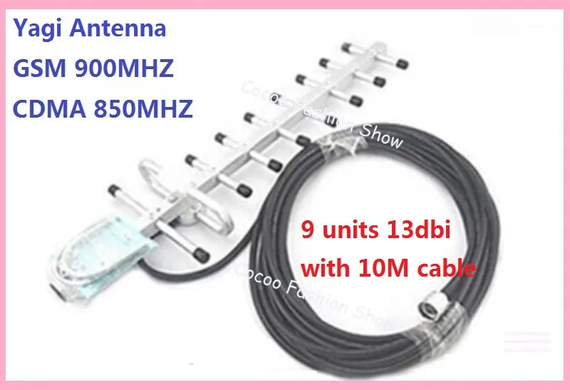 Aliexpress.com : Buy 13 dBi 9 units Yagi Antenna 824