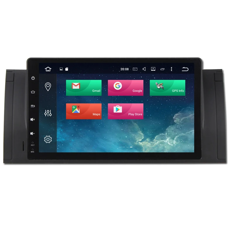 Flash Deal 9" Android 8.0 2G RAM 32G ROM 8 Core HD 1024*600 Screen 1 Din Car DVD GPS 9 inch Radio Stereo For BMW E53 E39 X5 wifi 3G/4G 24