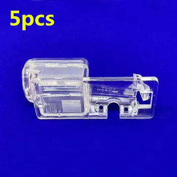 

5pcs Car Rear View Camera Bracket License Plate Lights Housing Mount For Ford Edge Kuga Escort Fusion Escape Explorer Mondeo