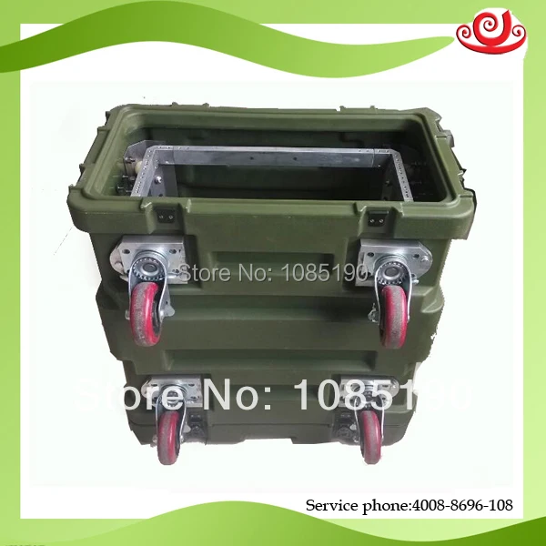  China Hard plastic 4U mount case for mobile computer servicer