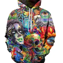 3d толстовки мужские/женские толстовки со шляпой с принтом звезд Туманность осень зима свободные тонкие толстовки с капюшоном топы