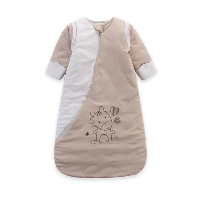 

100% Cotton Sleeping Bag Baby Winter Full Sleeve Swaddle Sleeping Bag Newborn Sleep Sack for Baby