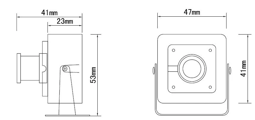 0.3mp USB 2.0 драйвер USB Camera, распознавание лиц видеонаблюдения 2.8-12 мм объектив с переменным фокусным расстоянием машины видения камеры