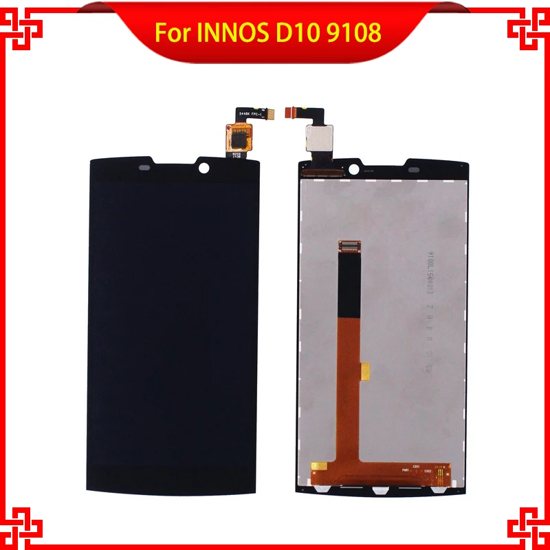High Quality For INNOS D10 Highscreen boost 2 se 9169 9108 9267 LCD Display Touch Screen Black Mobile Phone LCDs