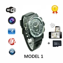 Горячая Беспроводная дистанционная монитор Смарт часы saat Wifi Smartwatch носимые устройства с поддержкой камеры с ИК ночного видения