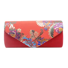 MOLAVE Сумки модные пакетов для Для женщин Китайский Стиль вышивка коктейль Вечерние Сумка-клатч для выхода, на цепочке вышивка карман 9502