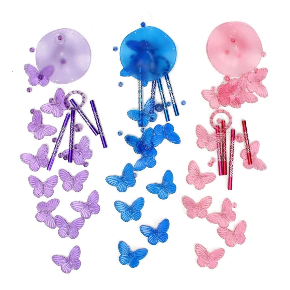 Butterfly Wind Chime Bell Lucky Garden Hanging Decoration Ornament Gift Home Decoration Fashion 4