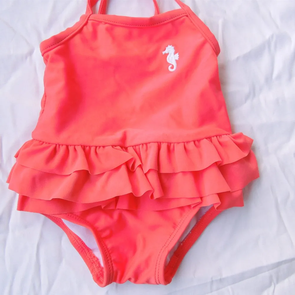 Изящных детских штанов для мальчиков и купальный костюм для девочек Купальник SPF+ 50 Детские костюмы для плавания - Цвет: as  photo