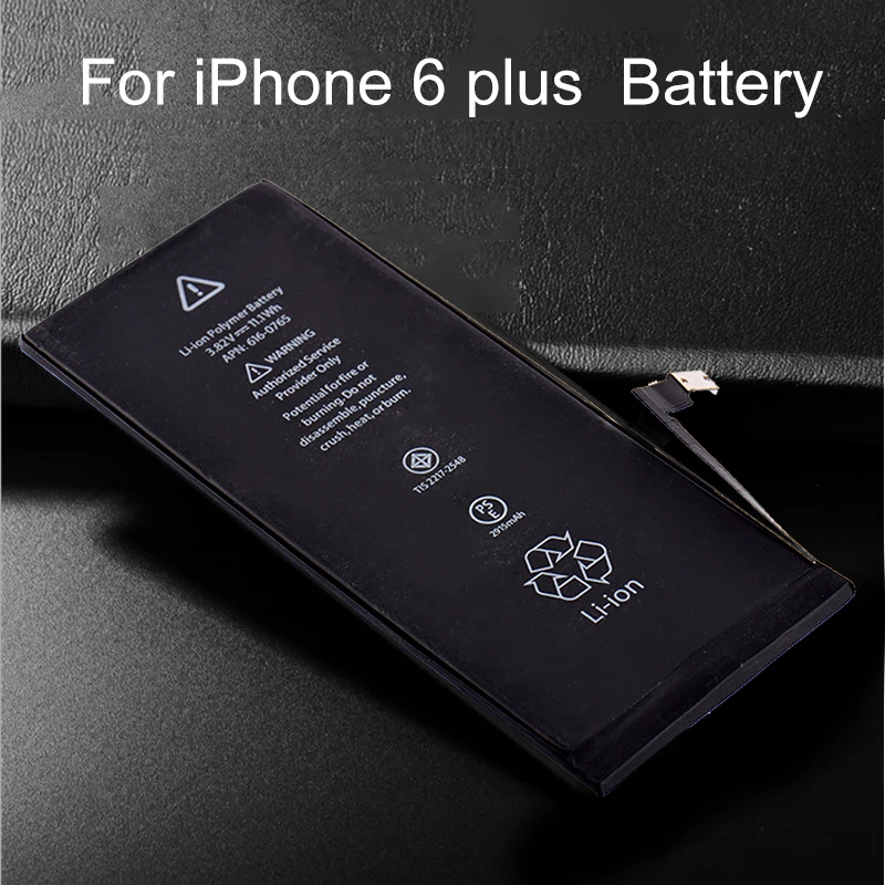 for iPhone 6 plus Phone Battery 3.82V 2915MAH Built in Lithium