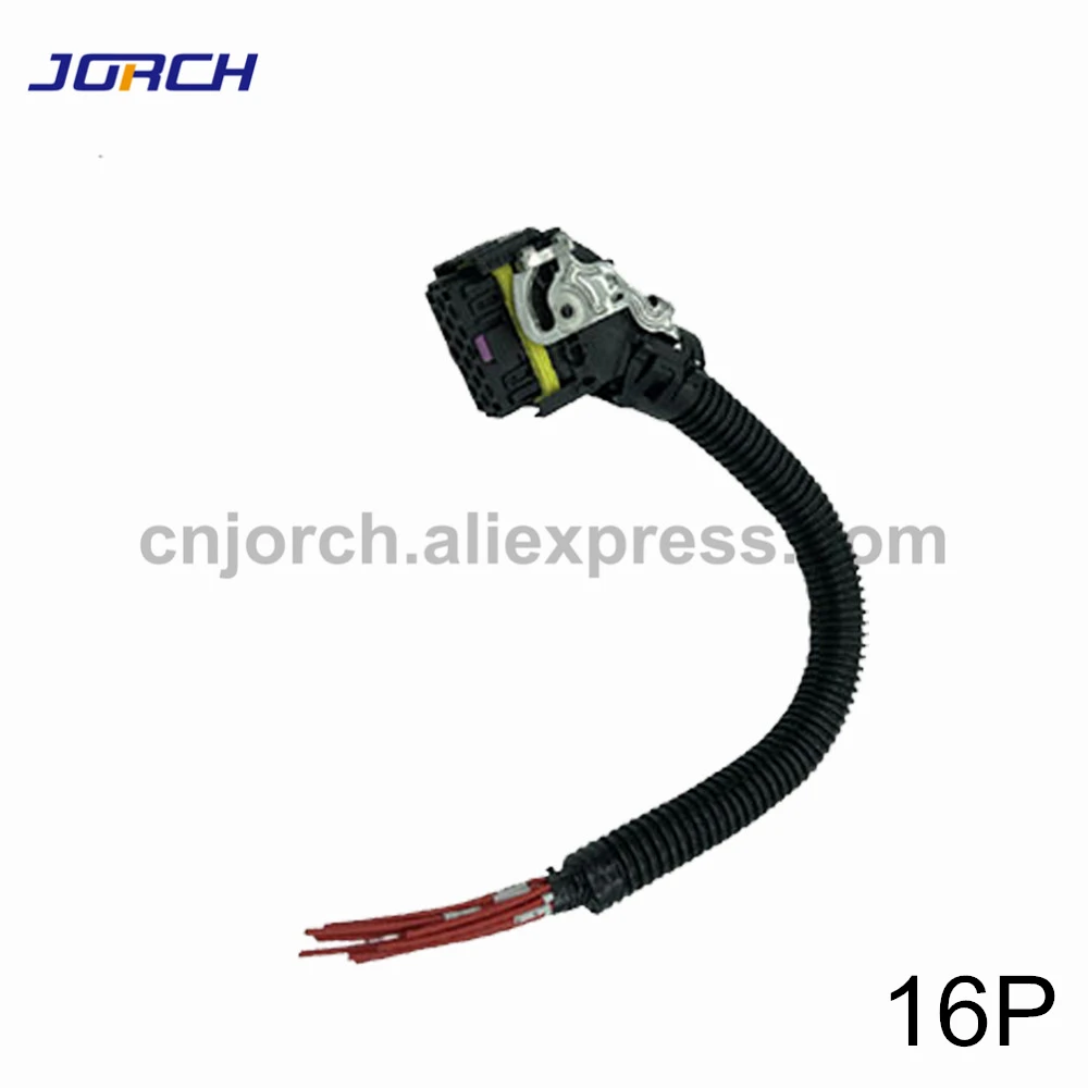 89Pin 36Pin 16Pin EDC7 Common Rail разъем ПК плата ECU розетка Автомобильная Форсунка модуль штекер с проводом жгут для Boschs - Цвет: 16 pin