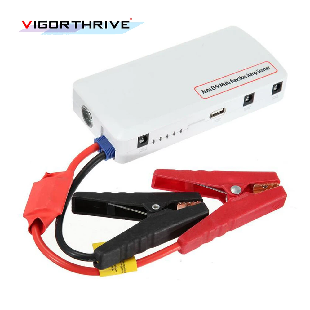 

newest 12V Multi-function Jump Starter Car Emergency 1 USB port Power Bank Battery Charger for diesel and gasoline car