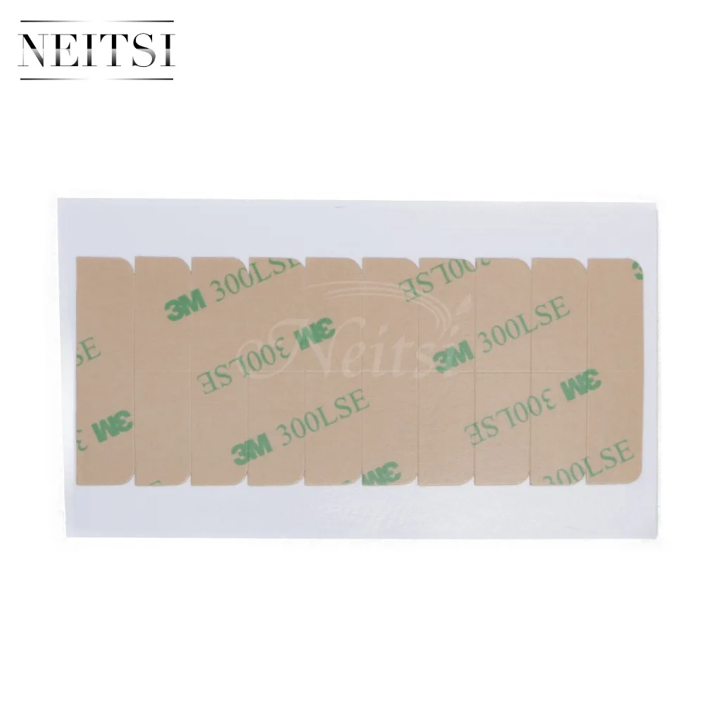 Neitsi 4cm*0.9cm 3M Double Sided Adhesive Tape For Skin Weft Tape Hair Extensions Super Adhesives Tape