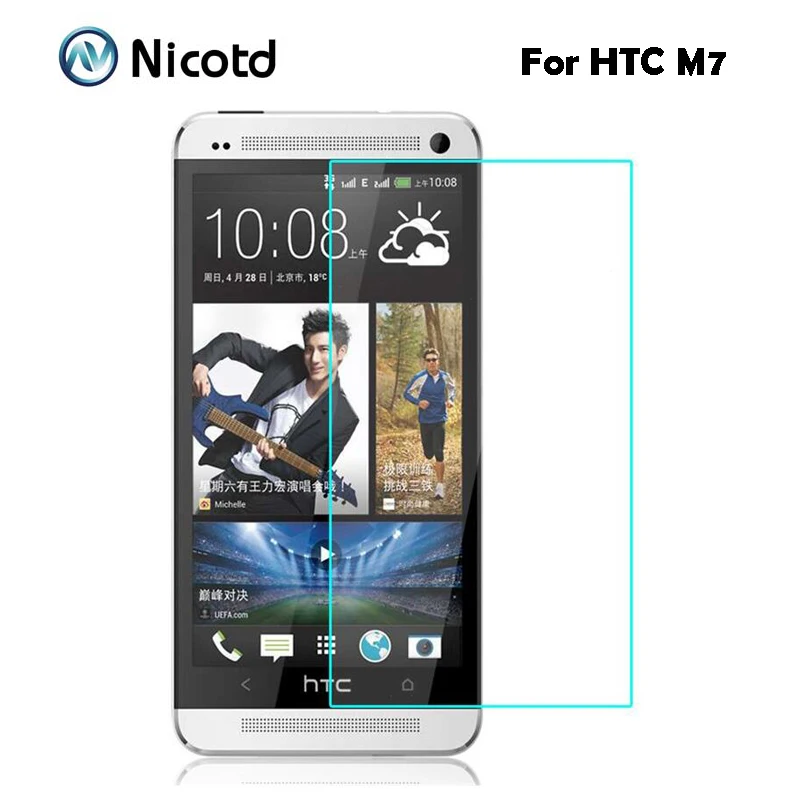 Защитная пленка для экрана Nicotd 9H из закаленного стекла для htc Desire 510 610 626 для htc One M7 M8 M9 M10 E8 X9 A9 E9 Plus