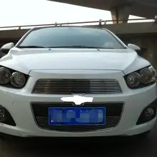 Заготовка решетка вставка для 2011-2013 Chevy Sonic AVEO 2 шт