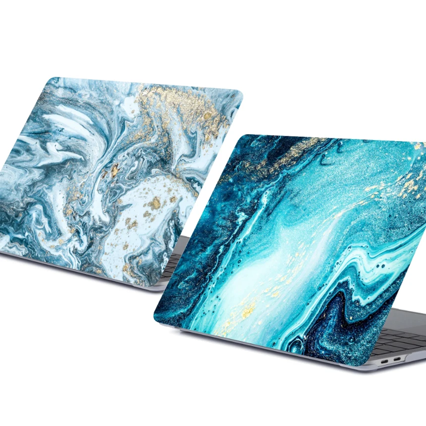 Новый чехол для Macbook Pro 13 2018 2016 Touch Bar A1989 A1706 под мрамор жесткий ПВХ Mac book Air retina 11 12 15 |