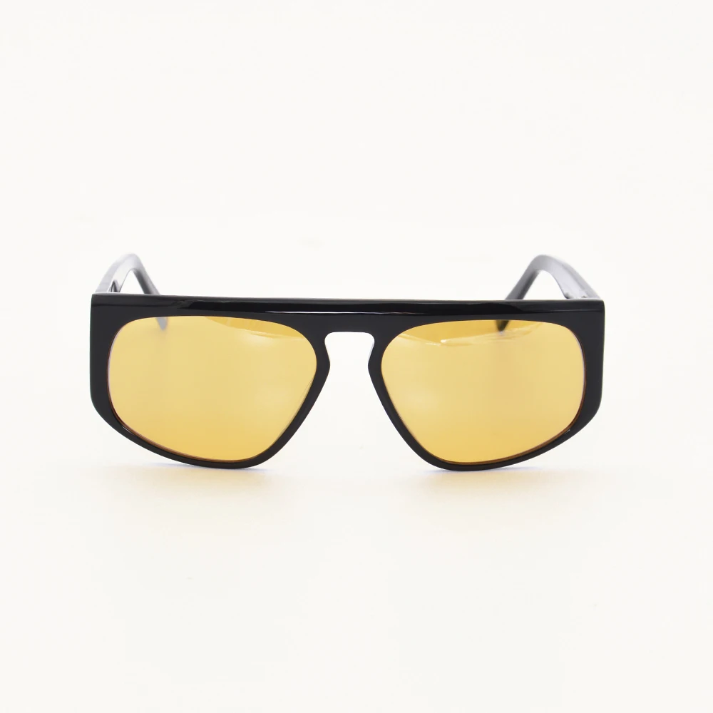 Iron Man Robert Downey Sunglasses light color sunlens Fashion Retro flexible Men Brand Designer handmade Acetate Frame Eyewear