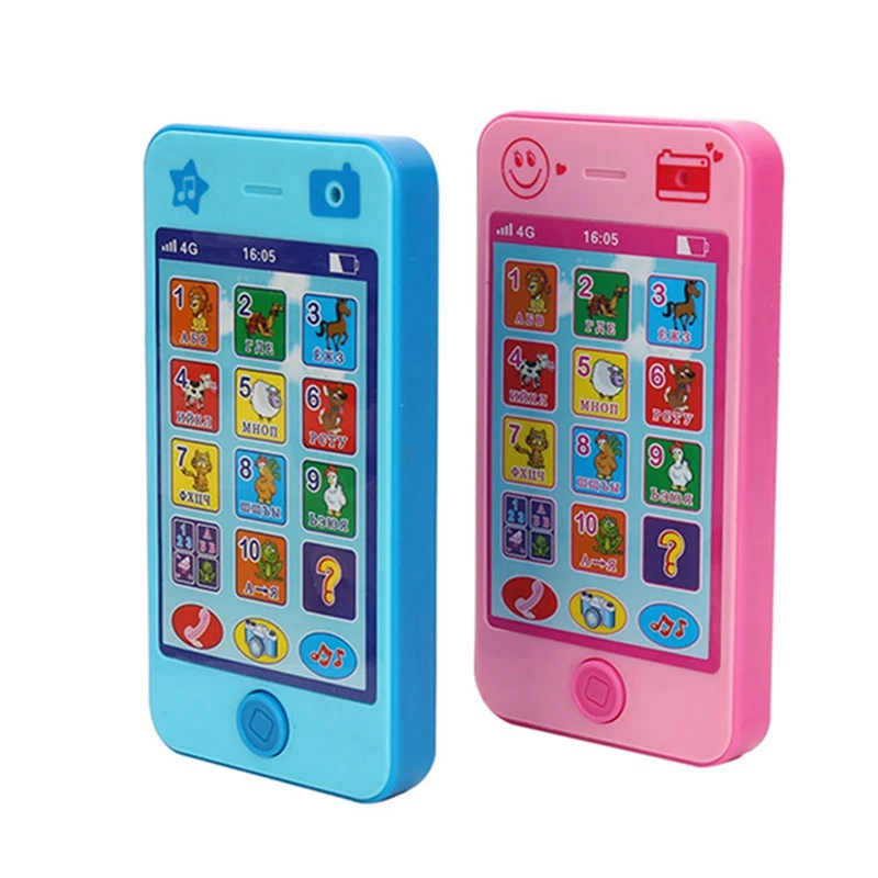 

Kids Russian Baby Language ABC Alphabet Music Math Early Learning & Education Machines Mobile Phone Toy Color Random