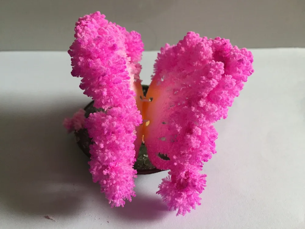 

2019 6x7cm Pink Paper Growing Magic Butterfly Tree Artificial Magically Grow Christmas Trees Wunderbaum Kids Science Toys 50PCS