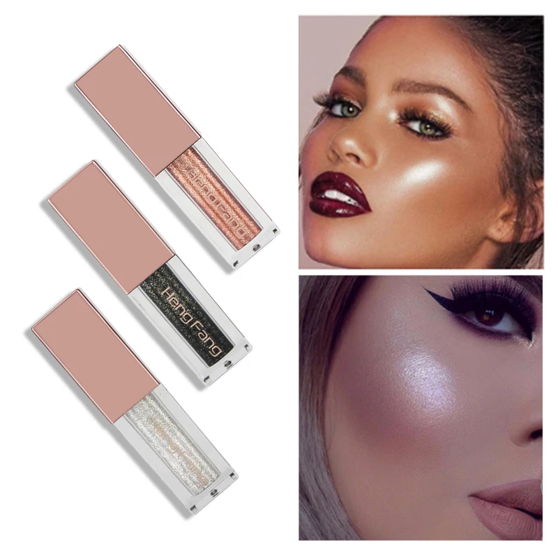

Hengfang Diamond Pearl Liquid Shining Shimmer Shadow Glitter Eye shadow Pencil Pen Waterproof Shining Luminous Eyeshadow