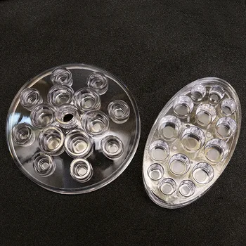 

4pcs/Lot Tattoo Accessory Round Oval Acrylic Pigment Rack Permanent Makeup Pigment Cup Holder Stand Wholesale
