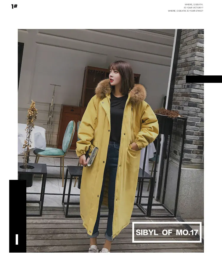 Fourrure Véritable H Real En Épaisseur Chaud Vestes hj04 Sa Longues Manches Grey Capuche Manteaux Col À Hj04 hj04 Manteau Parkas Fur Yellow Hiver Grey Parka Avec Fake Dames Mode rqPx4v7nr