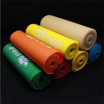 

Slingshot flat rubber band thickness multicolor catapult natural latex flat elastic elasticity for hunting 2m length