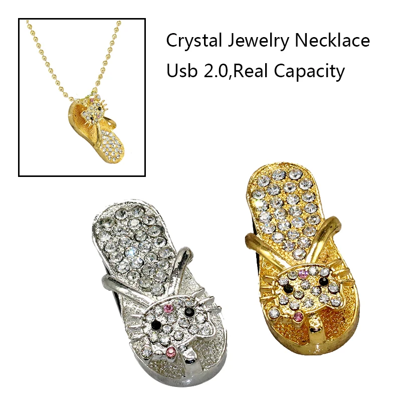 New Fashion USB Flash drive Memory Stick Jewelry Necklace U Disk