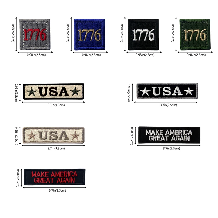 sew on american flag patch (2)