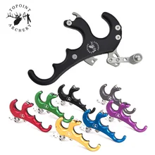 1pc Archery Compound Bow Release 4Finger Release Aid Automatic Caliper Release Compound Bow Shooting Hunting Accessories цена 1pc Archery Compound Bow Release 4Finger Release Aid Automatic Caliper Release Compound Bow Shooting Hunting Accessories цены онлайн