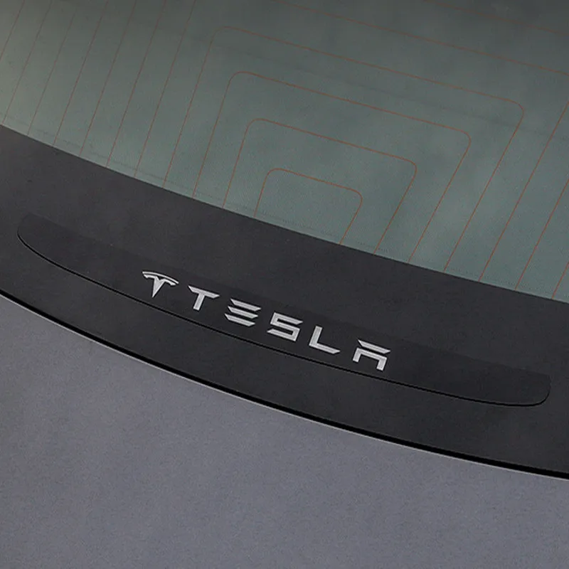  Rear Brake Light Sticker 3D Acrylic Sticker For Tesla Model 3 18 19