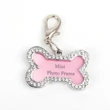 5016# Оптовые товары для животных набор для собаки; Домашние животные Шарм бирка с адресом для домашних животных для домашнего животного со стразами модные милые Лидер продаж хорошее качество