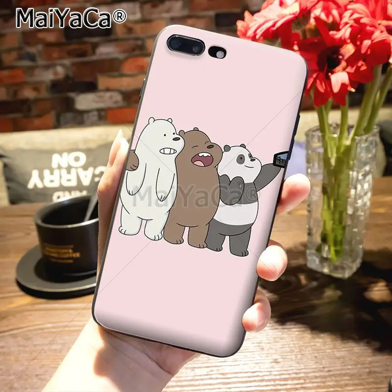 MaiYaCa For We Bare Bears On Sale Luxury Cool Phone Accessories Case for Apple iPhone 8 7 6 6S Plus X 5 5S SE 5C Cellphones MaiYaCa For We Bare Bears On Sale Luxury Cool Phone Accessories Case for Apple iPhone 8 7 6 6S Plus X 5 5S SE 5C Cellphones