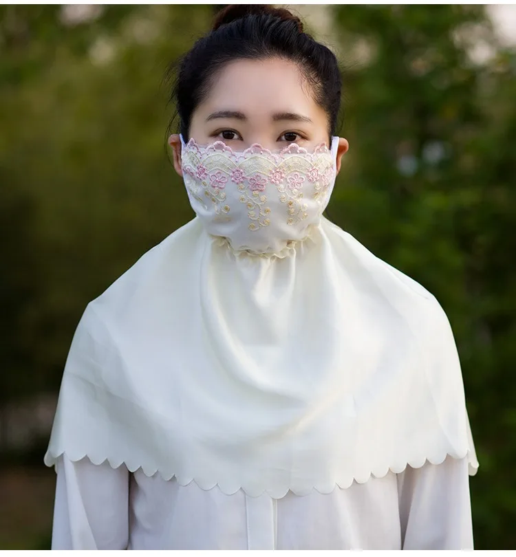 Anti Uv Summer Riding Female Scarves Masks Outdoor Breathe Freely Face