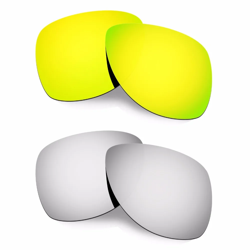 HKUCO Replacement Lenses For Spy Optic Dirk Sunglasses - Blue Polarized Lenses