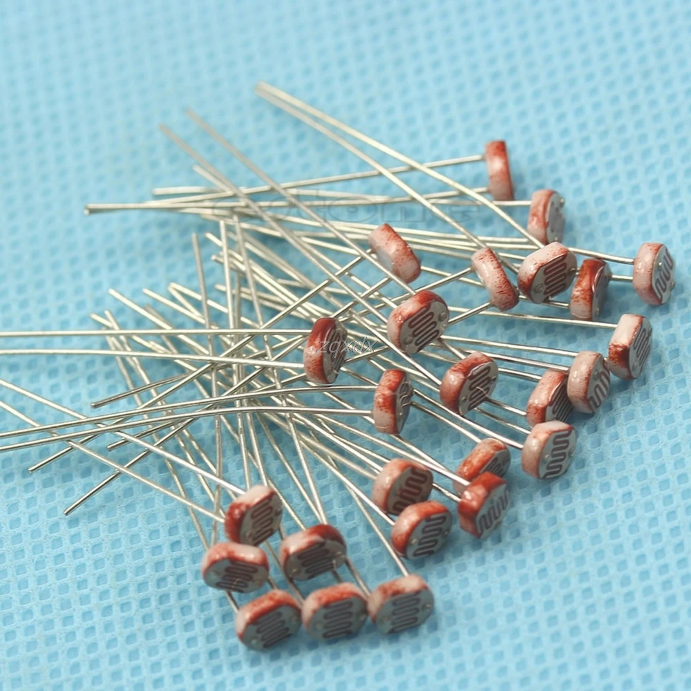 

20PCS Photoresistor GL5528 LDR Photo Resistors Light-Dependen t Hot Z09 Drop ship
