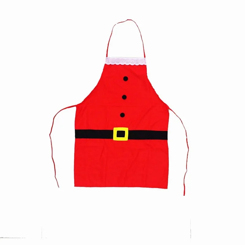 (10 pieces/lot)Christmas Decoration Apron Kitchen Aprons Christmas