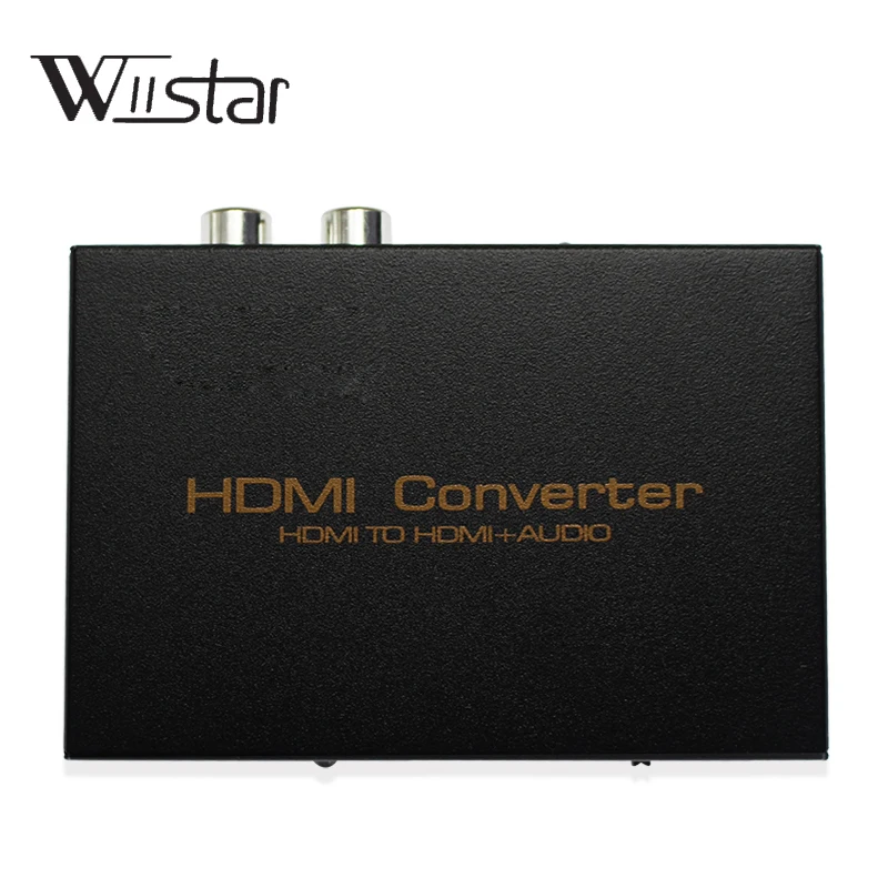 1 шт. HDMI + SPDIF RCA L/R аудио экстрактор преобразователь в оптический сплиттер|Кабели