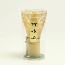 Органический ручной работы бамбуковый матча Chasen(веничек для чая «маття») 100 Pondate Японский чай церемония Инструменты Подарочный набор Matcha-ware set